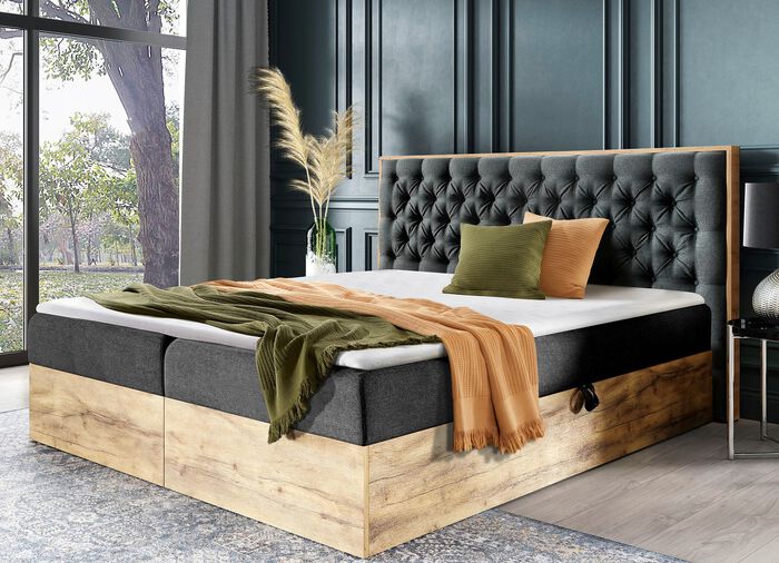 Wohndecke und Kissenbezug in toller Strickoptik GRÜN