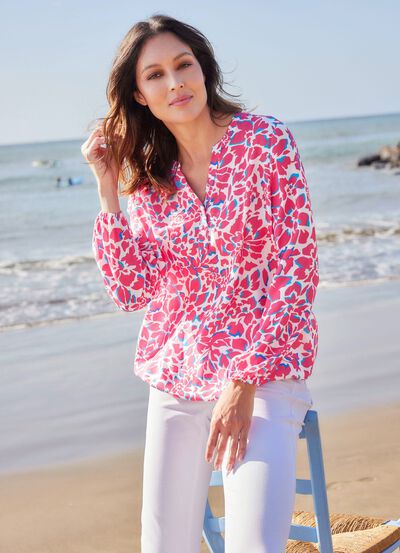 Tunika mit Stehkragen 