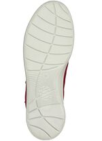 Schn&uuml;rschuh mit praktischem Seitenrei&szlig;verschluss ROT