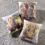 Kissenbezüge mit Raubtiermotiv TIGER