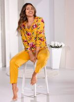 Zweierpack Schlafanz&uuml;ge mit gebogten Abschl&uuml;ssen  