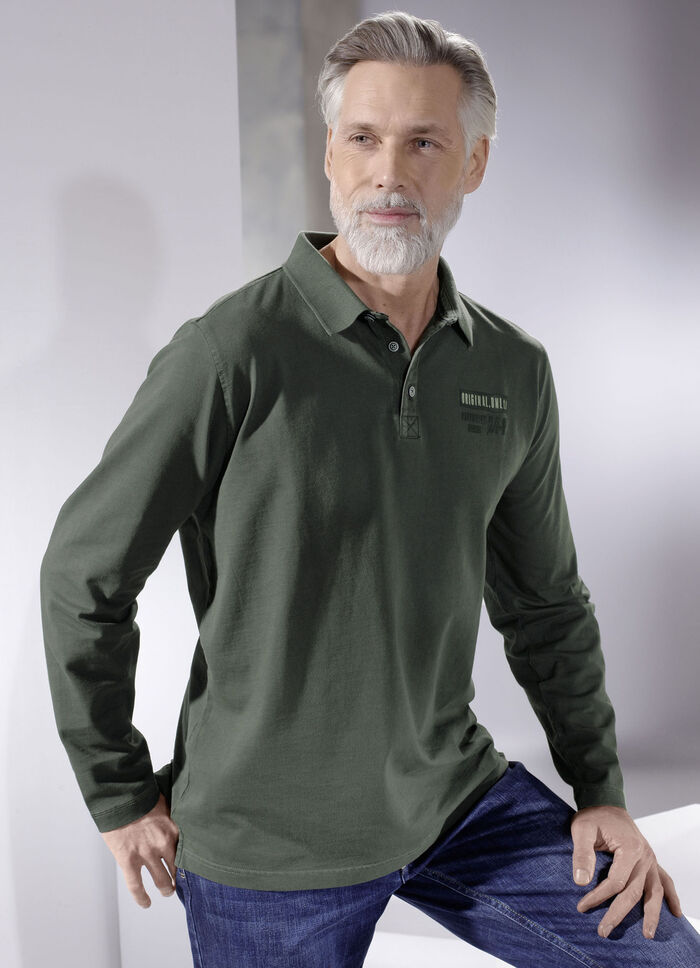 Poloshirt von „Milano Italy“ in 2 Farben OLIV