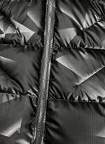 Funktionsjacke mit reflektierendem Print 