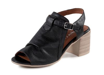 Andrea Conti Sandalette mit Zier-Perforation 