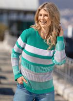 Pullover in Mustermix 
