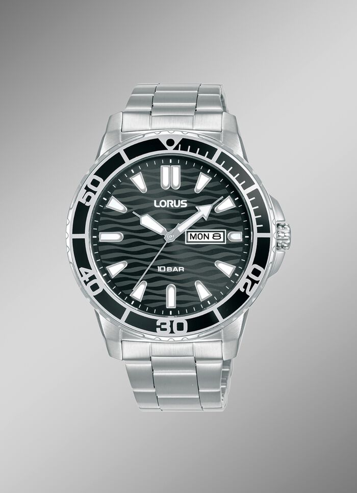 Sportliche Quartz-Herrenuhr 