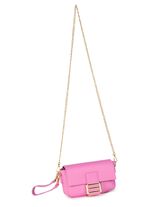 Laurina Tasche mit trendigem Metallschmuck PINK