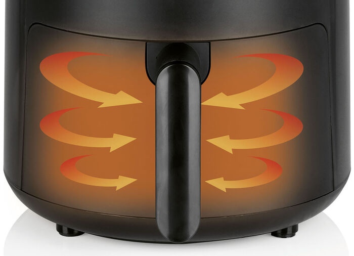 Hei&szlig;luftofen, Grill und Fritteuse in einem &ndash; au&szlig;en kross, innen zart WEISS