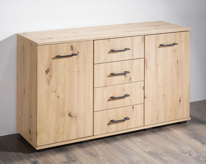 Kommoden in hochwertiger, stabiler Ausf&uuml;hrung ARTISAN EICHE