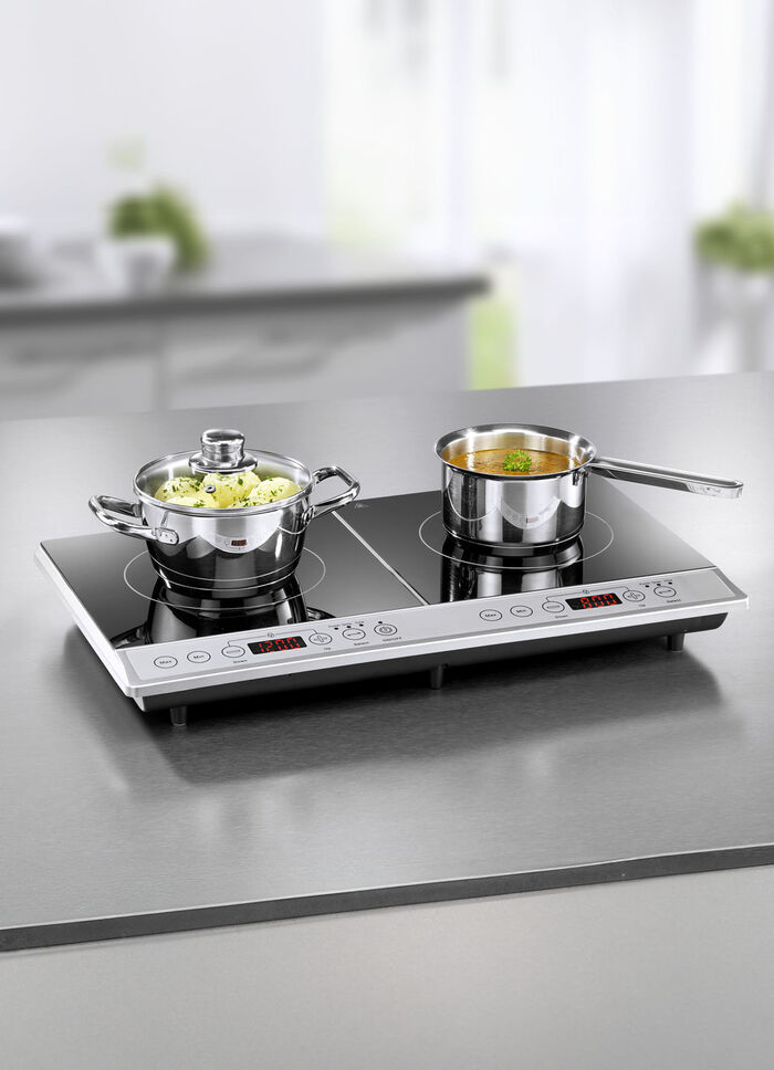 Doppel-Induktionsplatte 