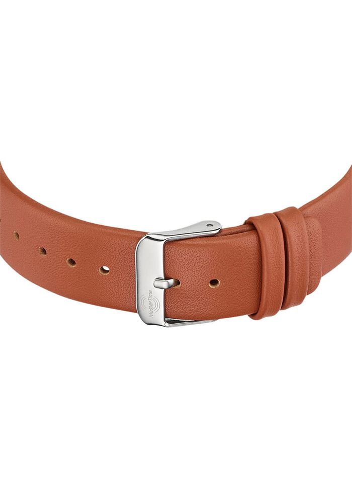 Master Time Damen-Lederarmbanduhr 