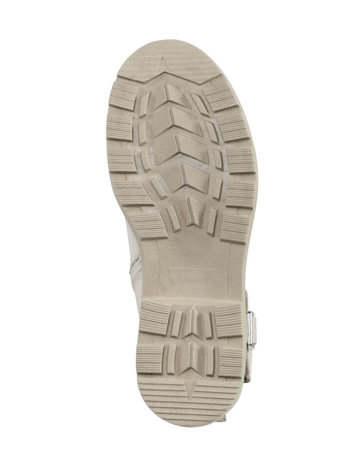 Andrea Conti Stiefelette mit modischen, aufgesetzten Täschchen BEIGE