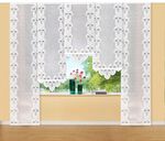 Sch&ouml;ne Schiebegardine mit geradem Abschluss 