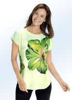 Shirt mit Blüten-Dessin 