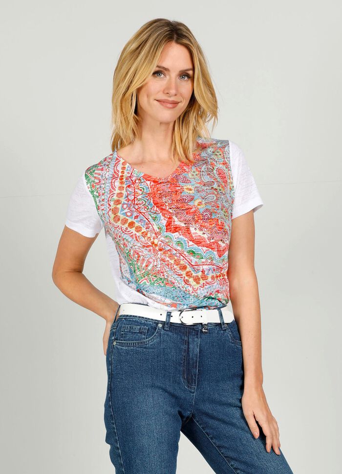 Shirt in Ausbrenner-Qualit&auml;t 