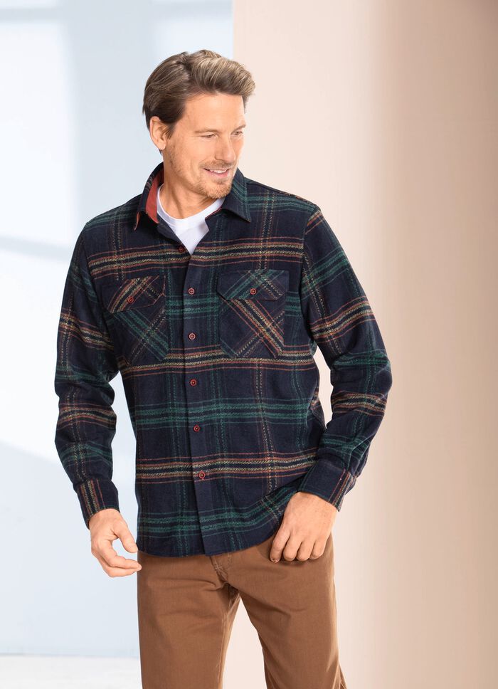 Kariertes Overshirt von "Milano Italy" 