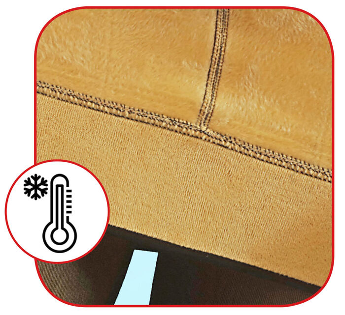 Thermo-Fleece-Strumpfhose SCHWARZ