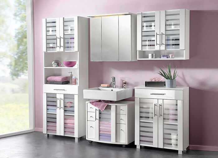 Badm&ouml;bel-Programm mit MDF-Front 