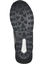 Schn&uuml;r-Sneaker mit herausnehmbarem Textilfu&szlig;bett SCHWARZ