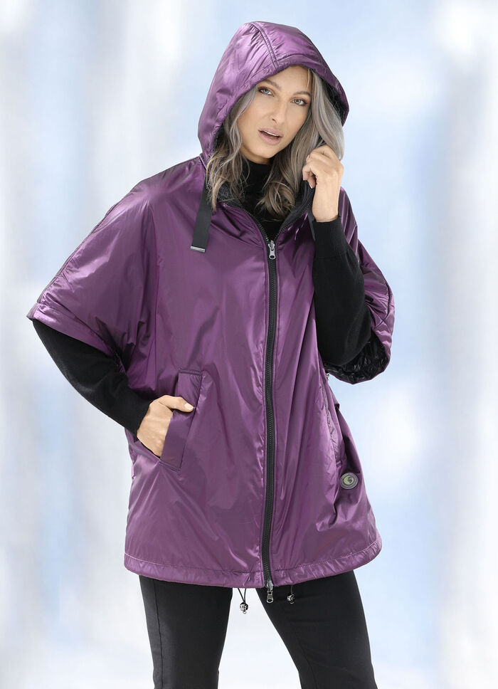 Funktions-Wendecape im Oversized-Look 
