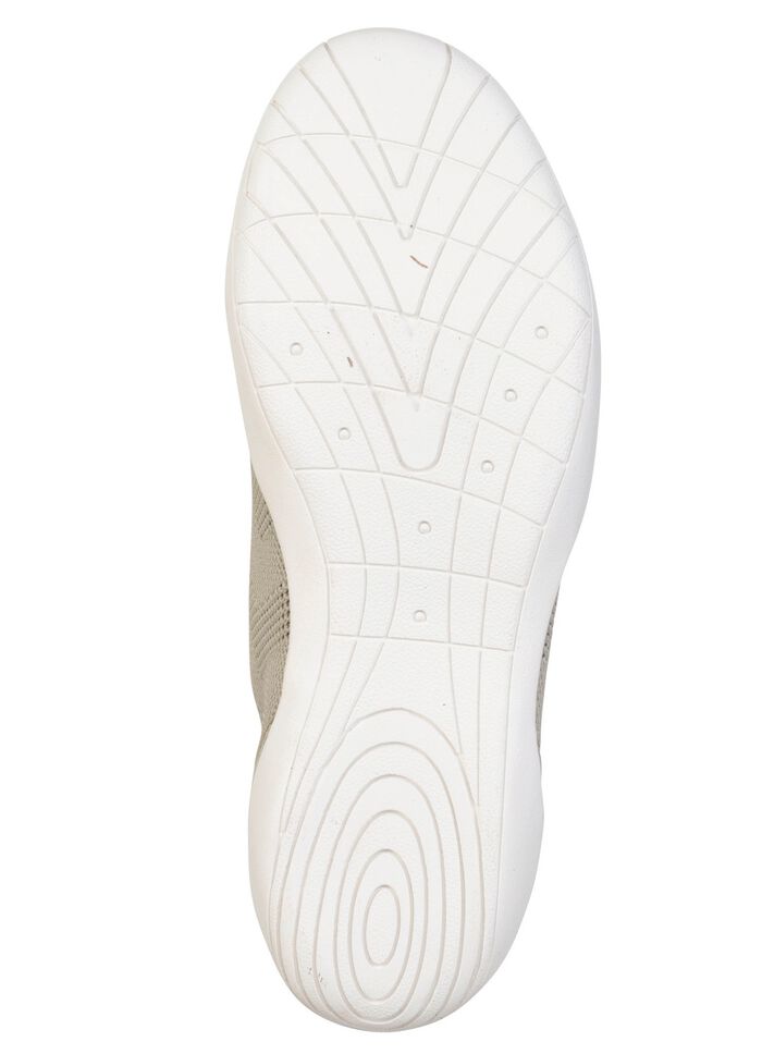 Komfortable Damen-Barfu&szlig;schuhe, mit herausnehmbarem Fu&szlig;bett ECRU