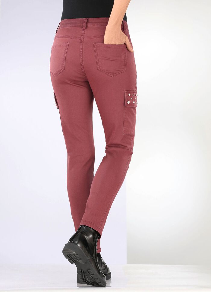 Cargohose in 5-Pocket-Form 
