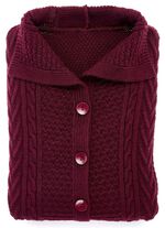 Strickjacke in Strukturmix BORDEAUX