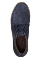 GINO GALANTE, gefütterte Herren-Boots, Winterschuhe, mit Wolle MARINE