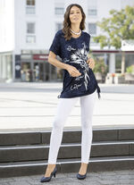 Longshirt in Batik-Optik in 2 Farben MARINE BATIK