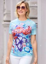 Shirt in Batik-Optik 