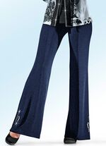 Hose mit Metallpl&auml;ttchen-und Strasszier 