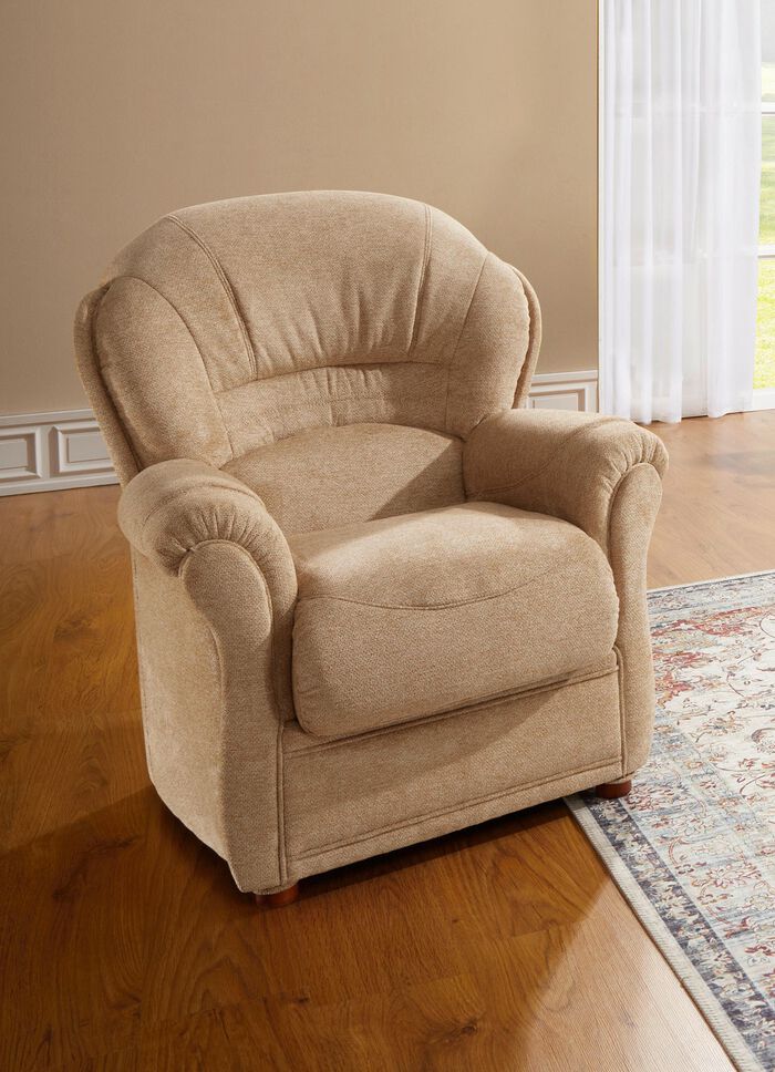 Frei im Raum aufstellbare Polstermöbel BEIGE