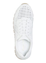 Andrea Conti Sneaker aus Nappaleder WEISS