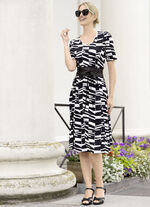 Kleid in Schlupfform 