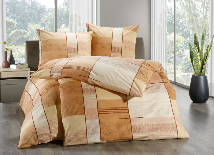 Bettwäsche-Garnitur mit Reißverschluss TERRA