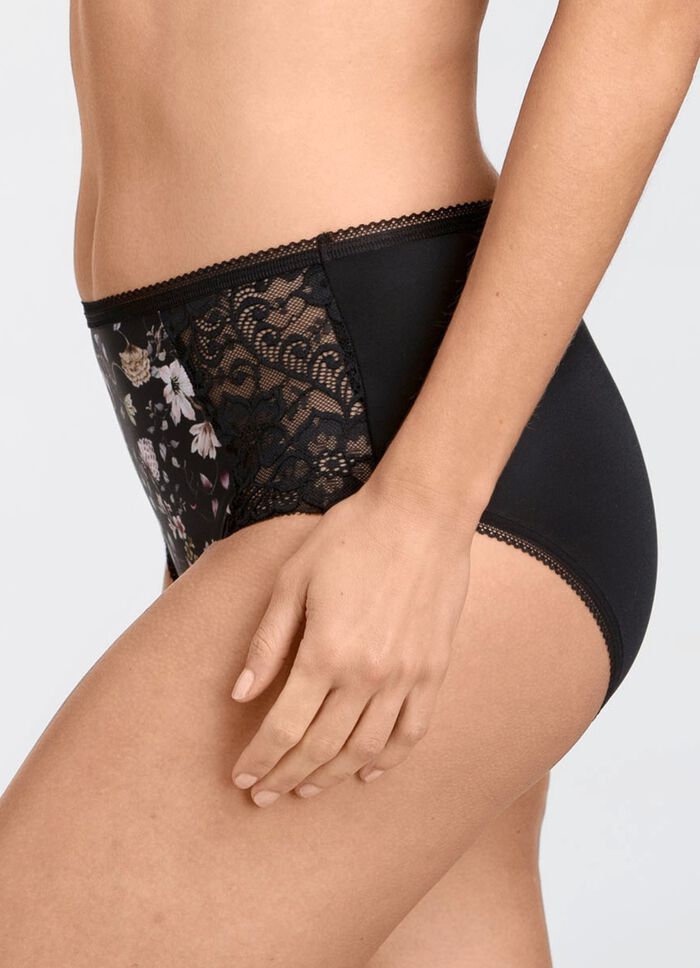 Miss Mary Slip mit farbharmonischem Floraldessin 