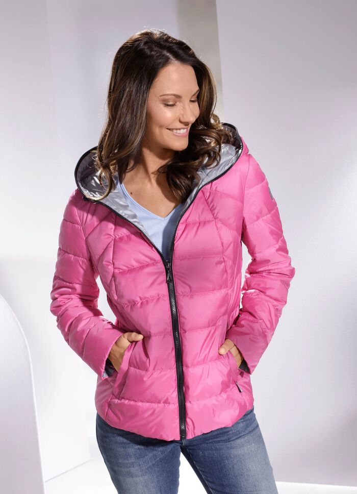 Jacke in 2 Farben FUCHSIA