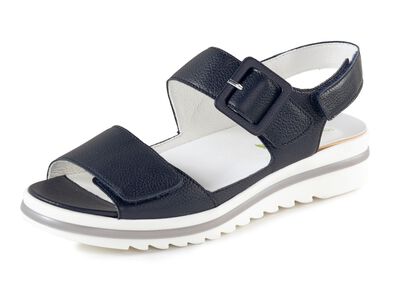 Waldl&auml;ufer Sandale mit Zier-Schnalle 