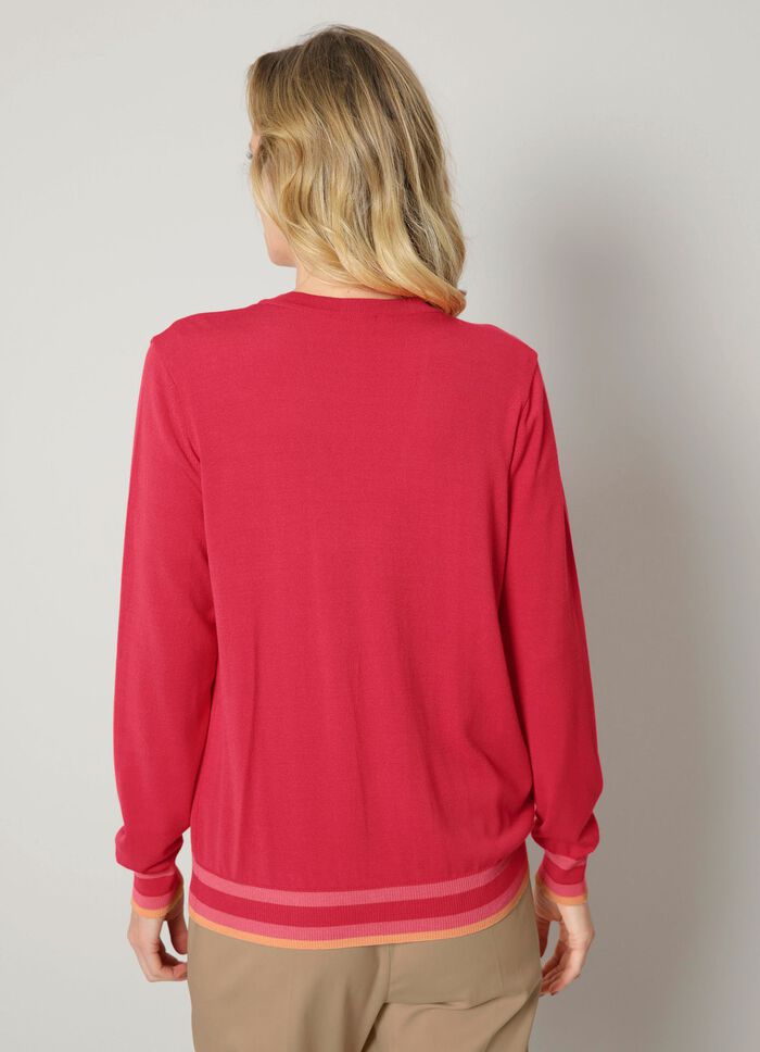 Cardigan in Feinstrick 