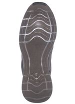 Slipper aus Rind-Veloursleder GRAU