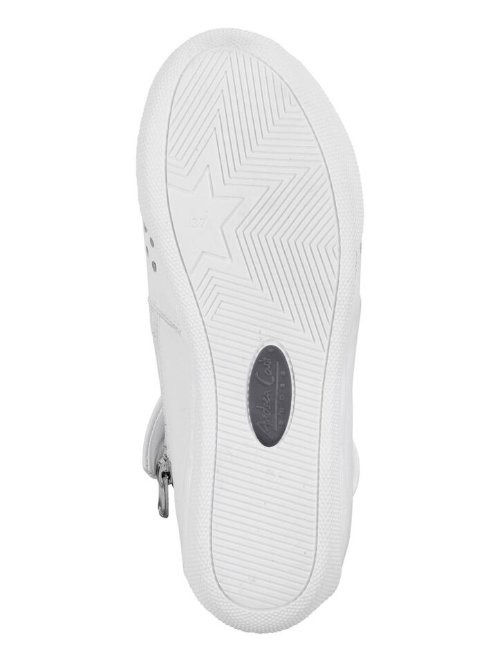 Andrea Conti, sommerliche Damen-Boots, mit herausnehmbarem Fu&szlig;bett WEISS