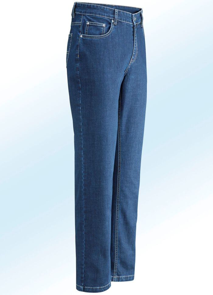 Jeans in 3 Farben JEANSBLAU