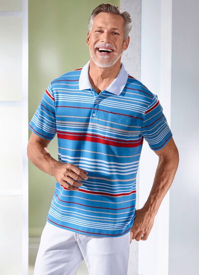 Poloshirt mit Brusttasche 