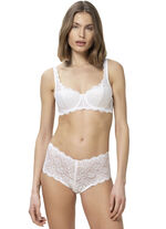 Triumph Amourette Bügel-BH mit Elastikspitze WEISS