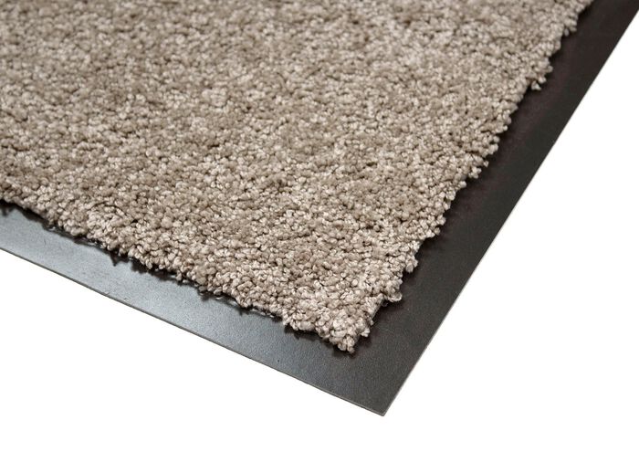 Schmutzfangmatte mit rutschfester R&uuml;ckseite BEIGE