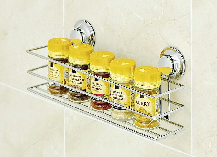 &bdquo;EVERLOC&rdquo; Vacuum-System, Universalregal CHROM