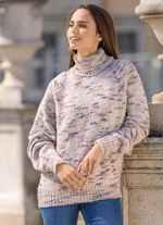 Pullover mit Effektgarn 