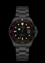 Rotary-Henley-Seamatic-Automatik-Taucheruhr mit Edelstahlgehäuse 