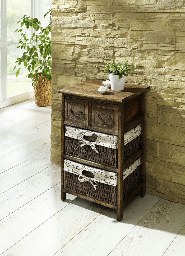 Regal mit Vintage-Oberfl&auml;che 