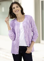 Strickjacke in Mustermix 